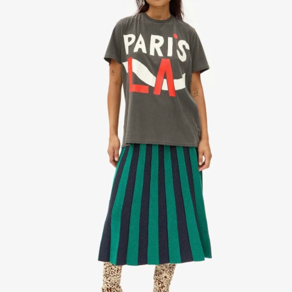 ClareV Paris LA Oversized Tee - Picture 2 of 6